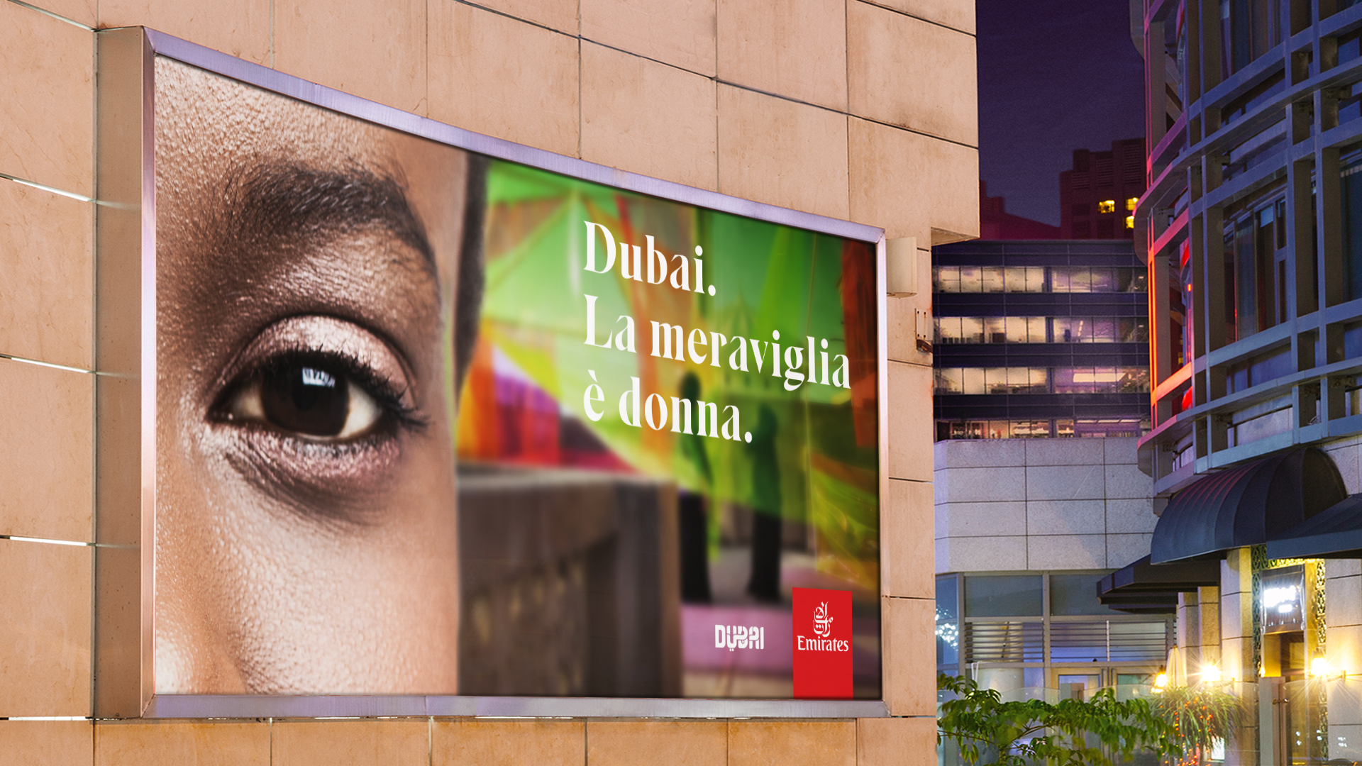 Emirates Dubai – Advertising Billboard on Street