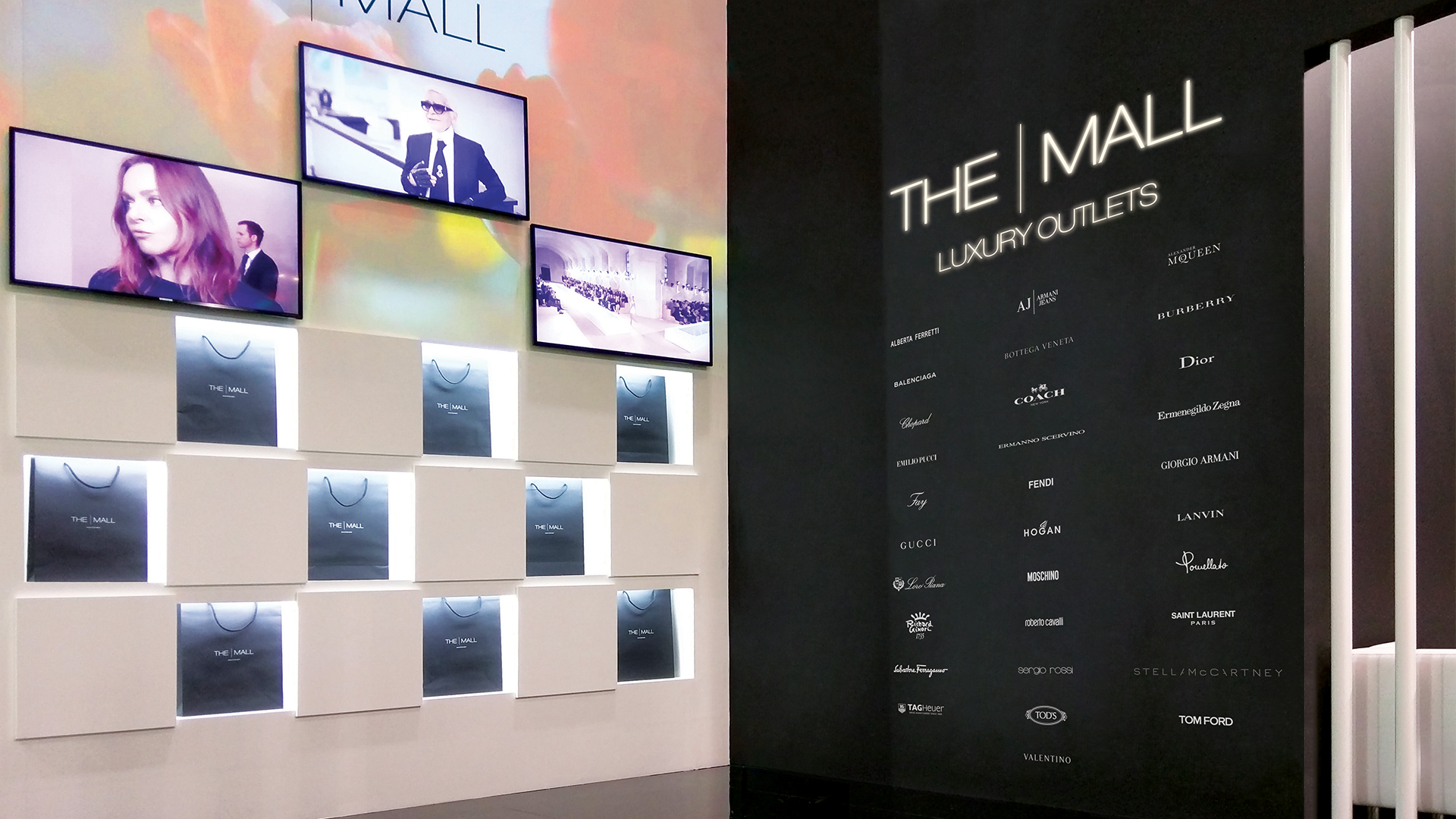 Kering Group. The Mall Works Cappelli Identity Design