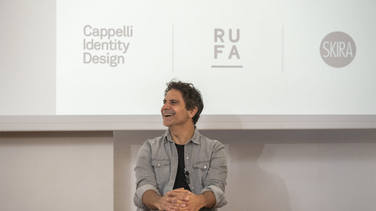RUFA Dynamic brand Cappelli Identity Design