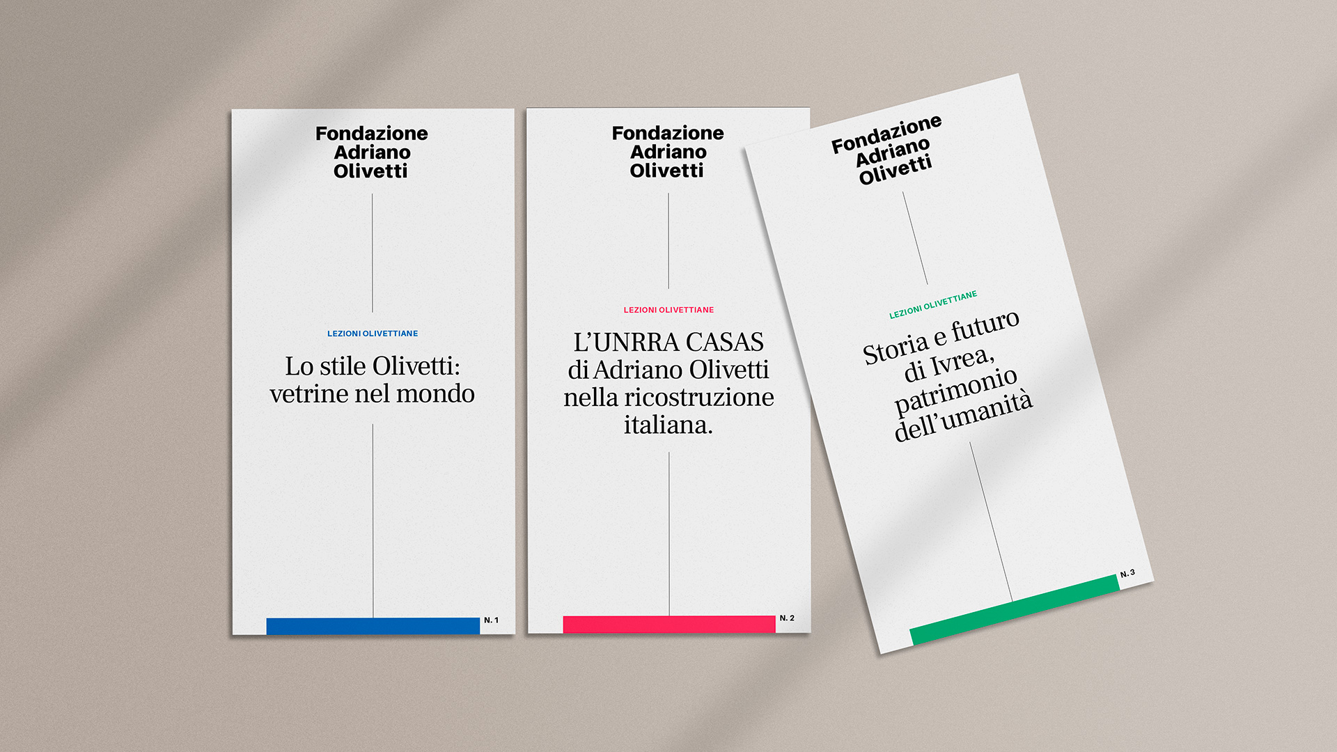 Fondazione Adriano Olivetti – Poster Design