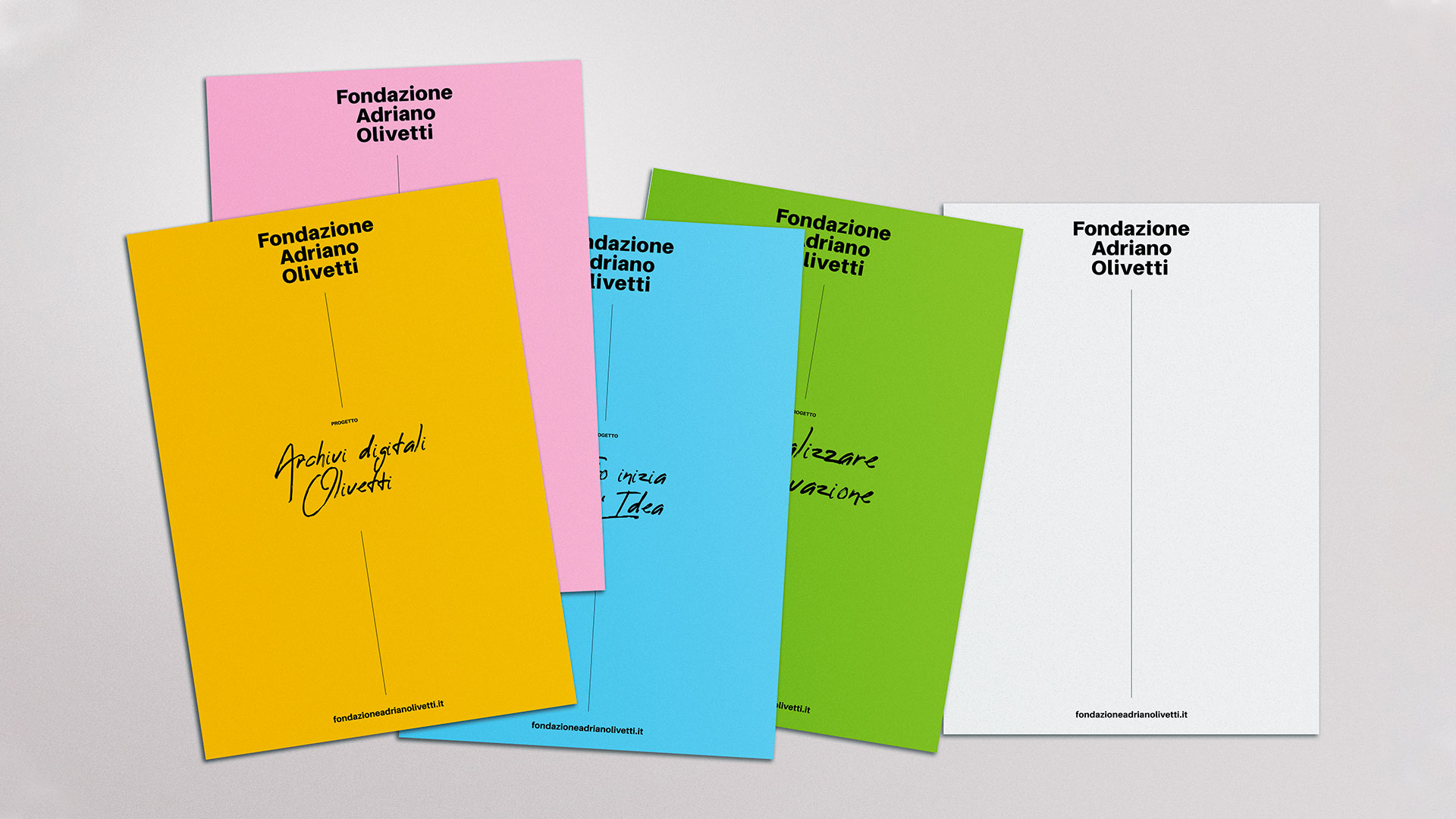 Fondazione Adriano Olivetti – Folders