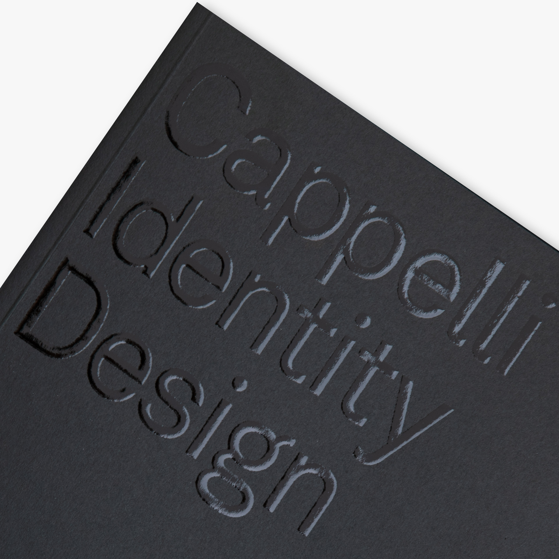 Sketchbook Cappelli Identity Design