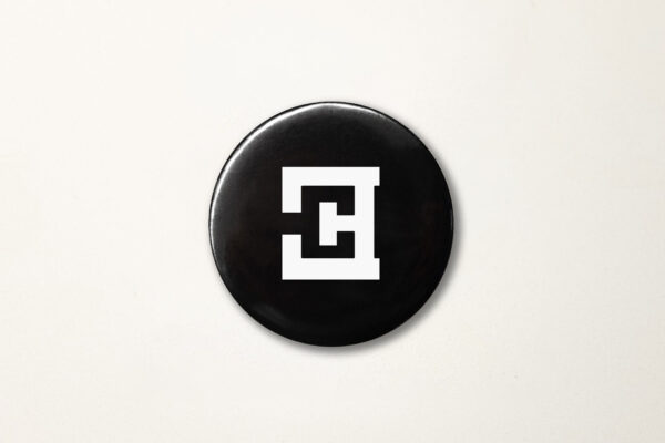 Black pin logo Cappelli Identity Design