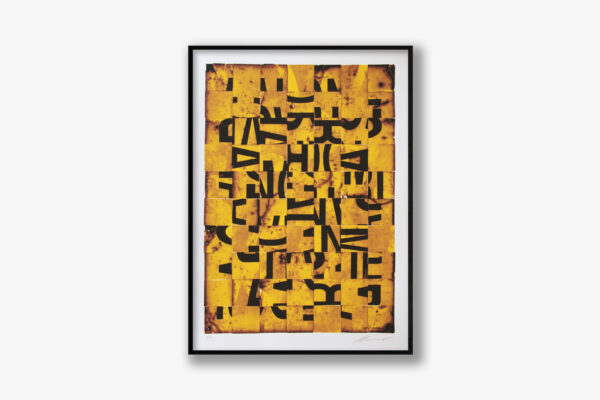 Deconstruction IV Silkscreen, Fabio Zanino