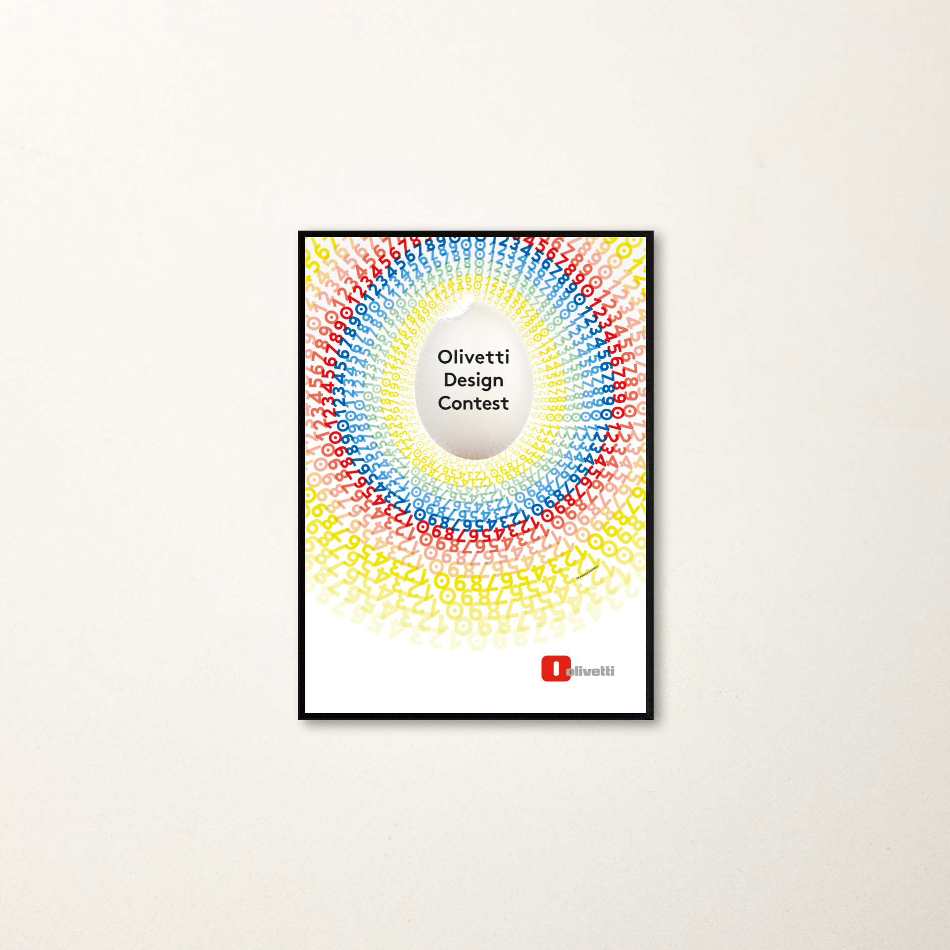 Olivetti Design Contest 2016 Poster, Emanuele Cappelli