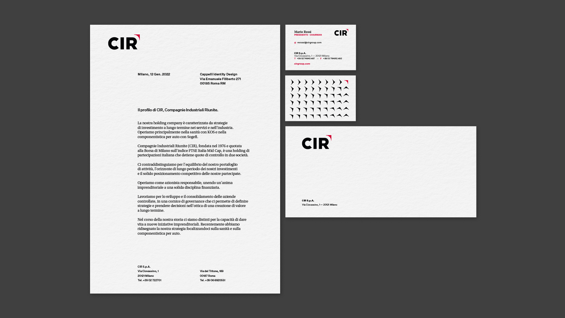 CIR - Brand Identity by Cappelli Identity Design