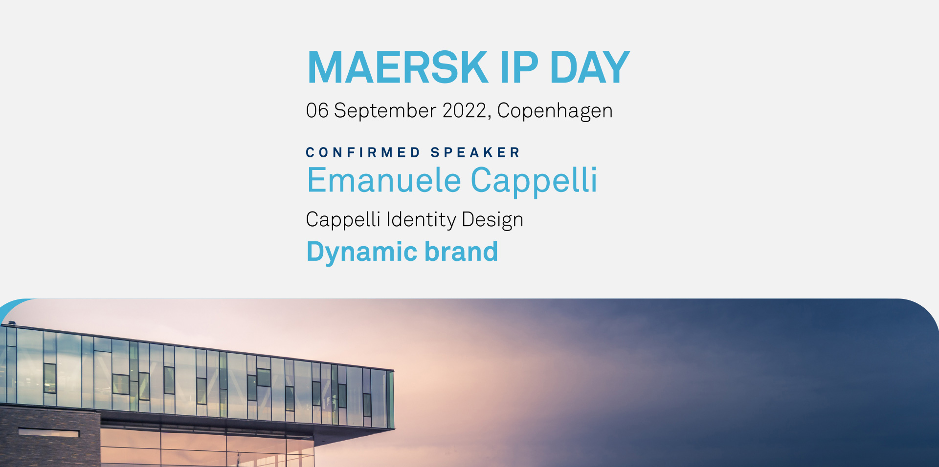 Maersk IP Day 2022 Cappelli Identity Design
