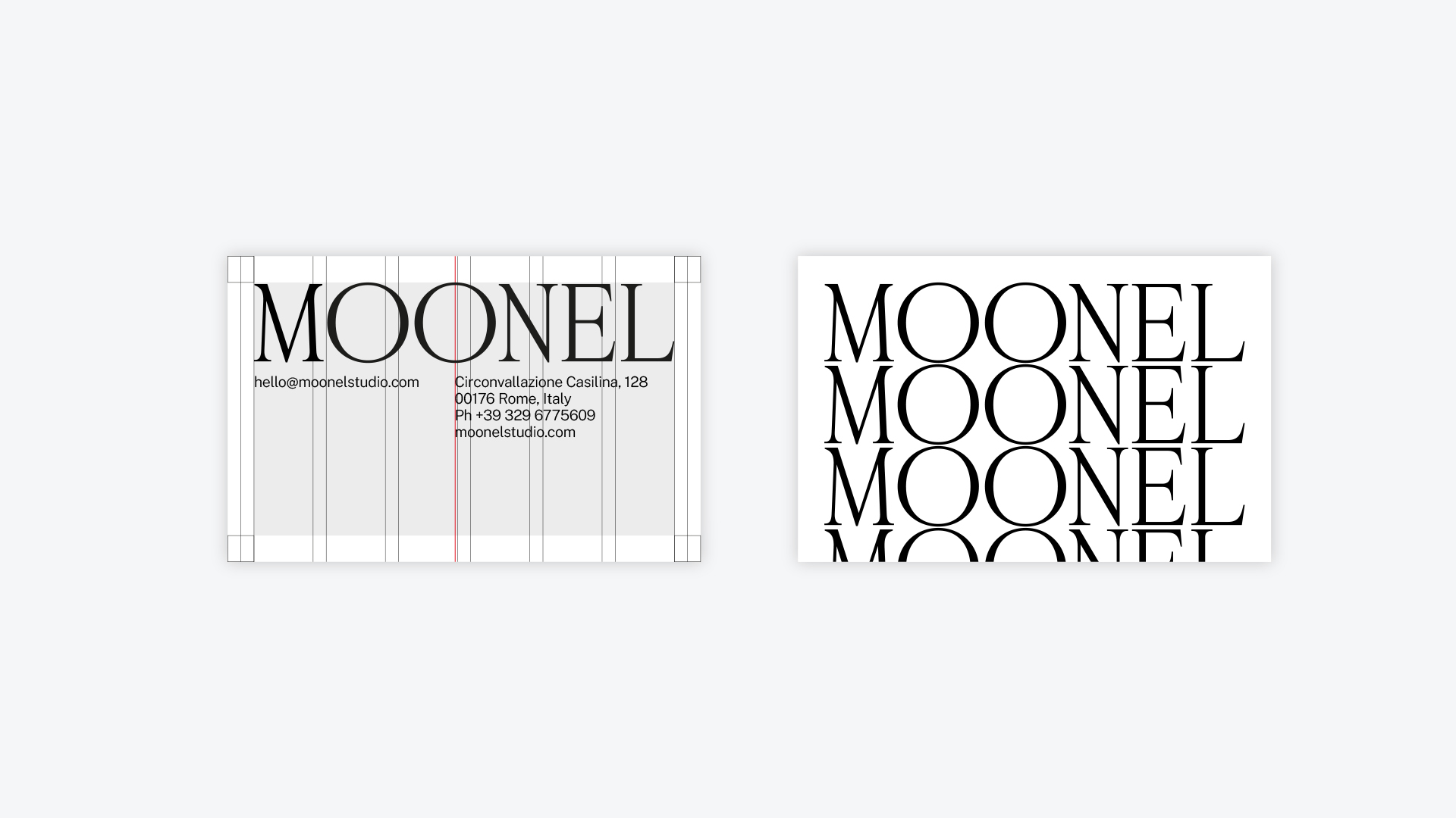 Moonel Cappelli Identity Design