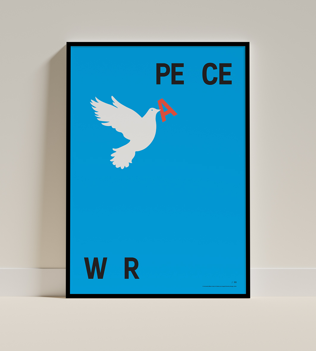 Armando Milani poster Peace&War