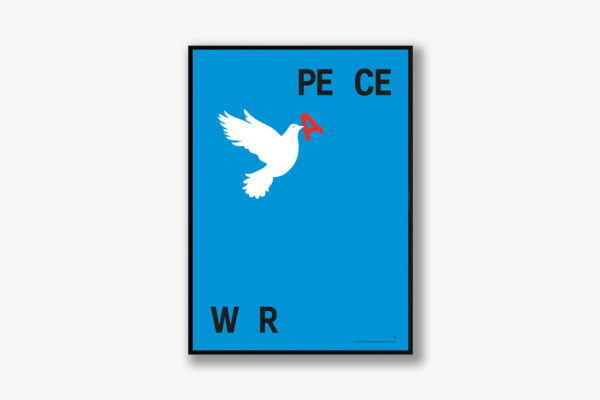 Poster "Peace&War" di Armando Milani