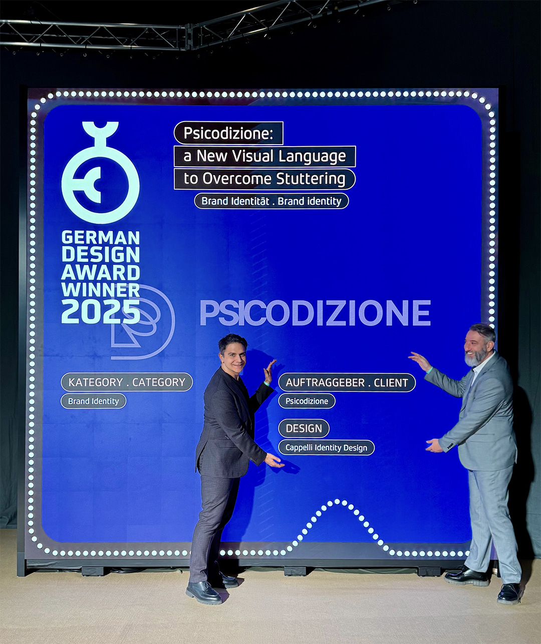 German Design Award 2025 Psicodizione