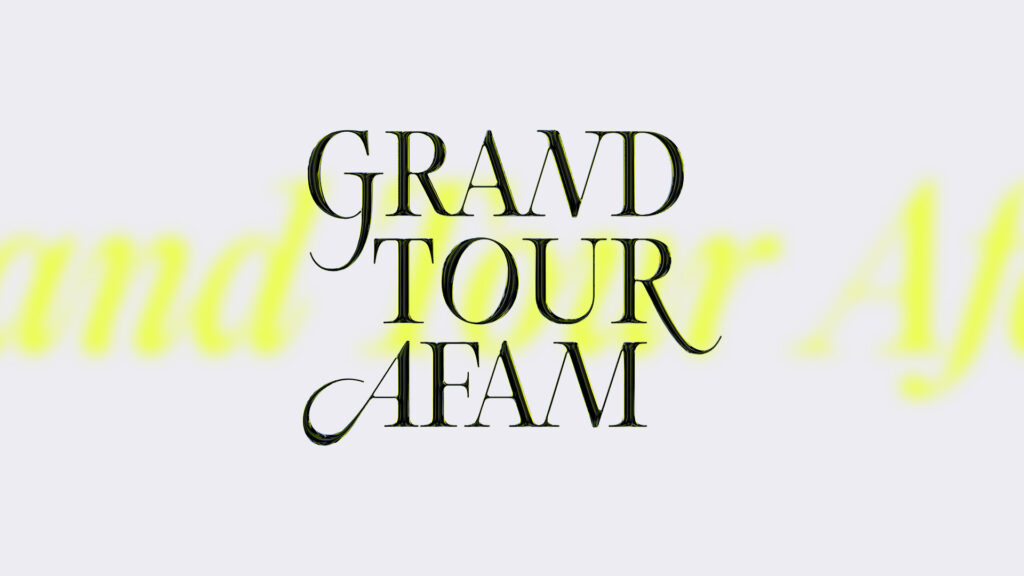 Grand Tour AFAM, Cappelli Identity Design – Dynamic brand
