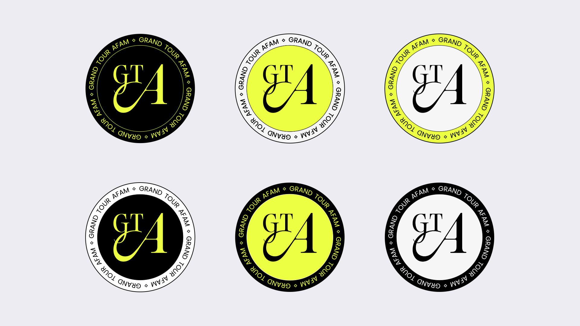 Grand Tour AFAM, Cappelli Identity Design – Dynamic brand