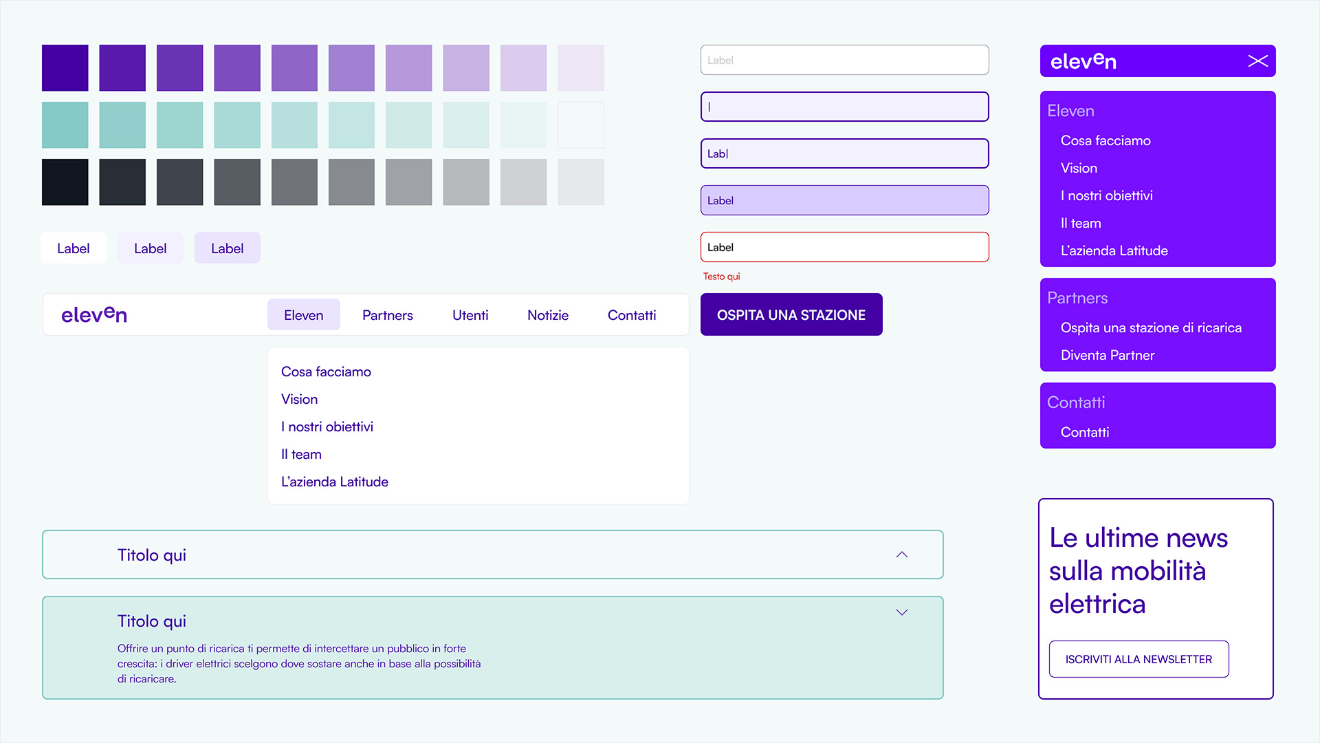 Latitude. Eleven. the Dynamic brand Cappelli Identity Design