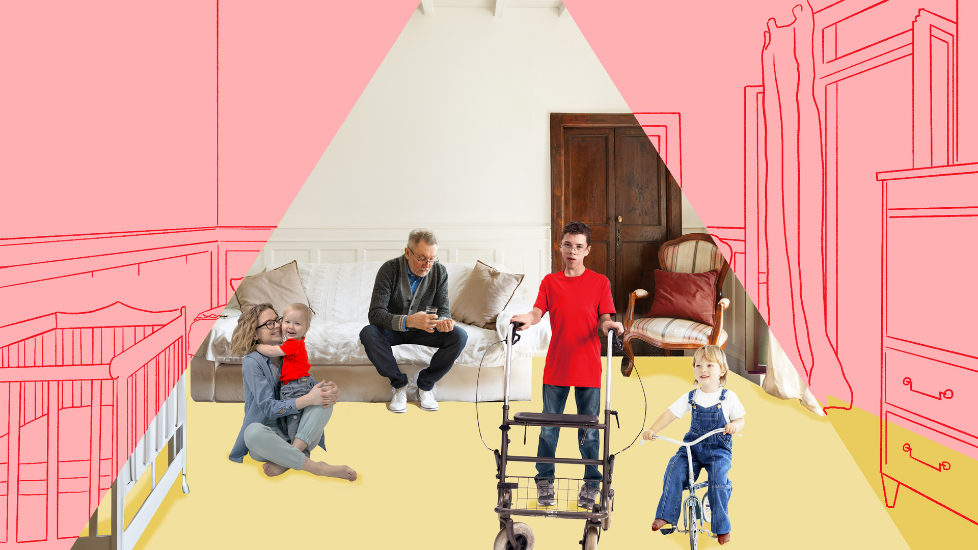 Fondazione TIM, illustration Cappelli Identity Design