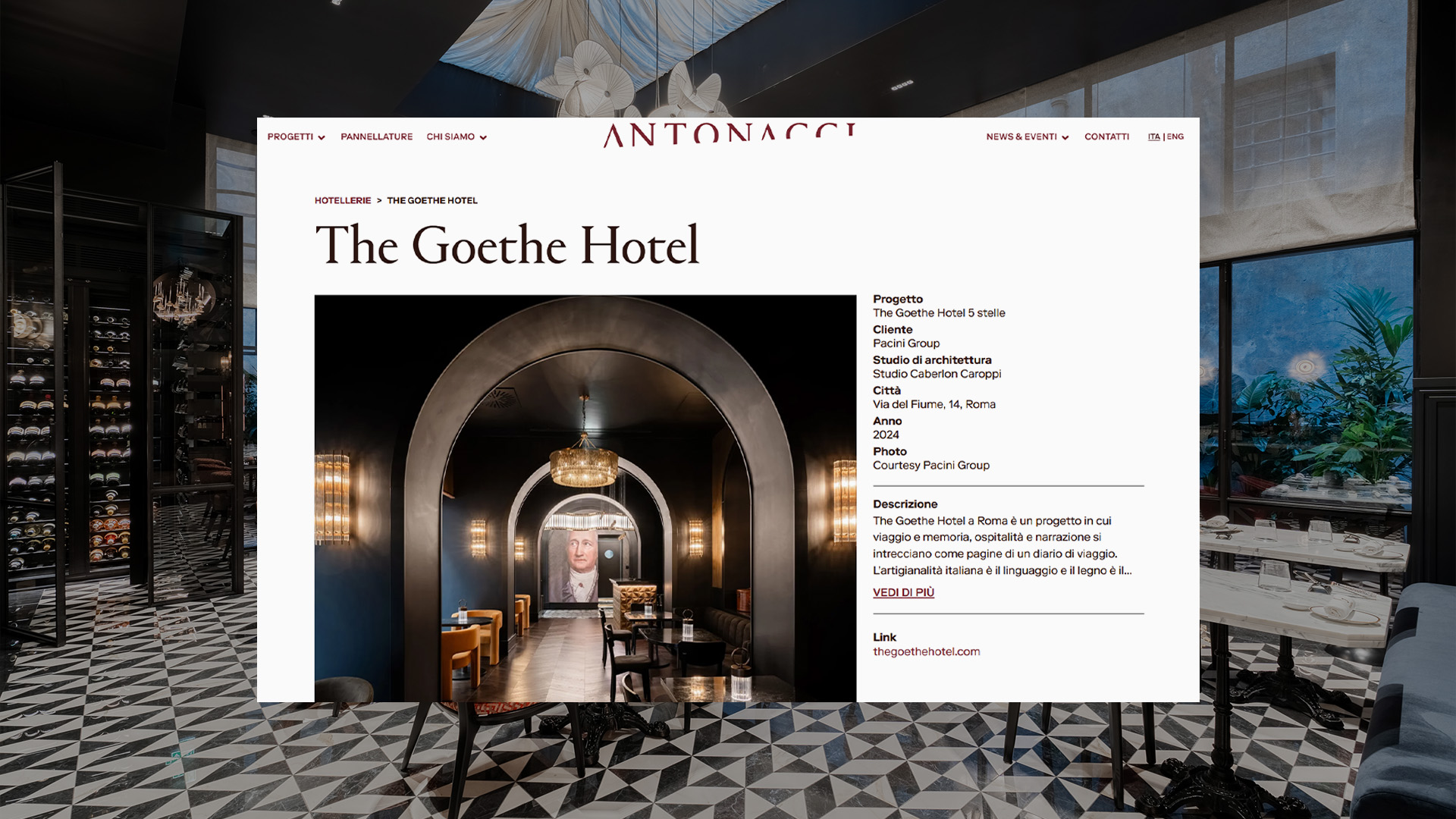 Antonacci Falegnamerie, Dynamic brand by Cappelli Identity Design