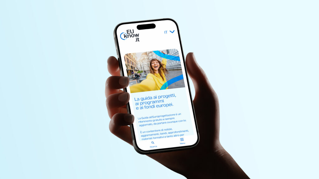 EUknow.it Dynamic brand by Cappelli Identity Design