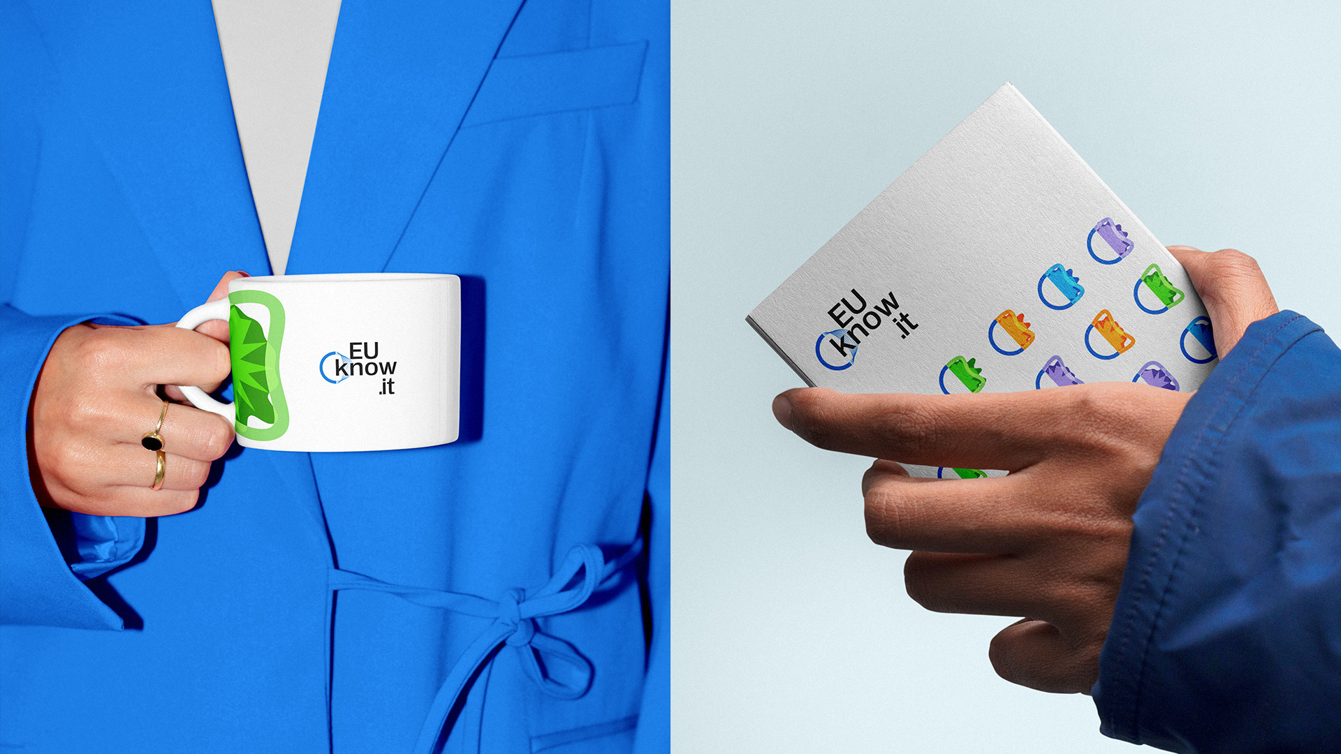 EUknow.it Dynamic brand by Cappelli Identity Design