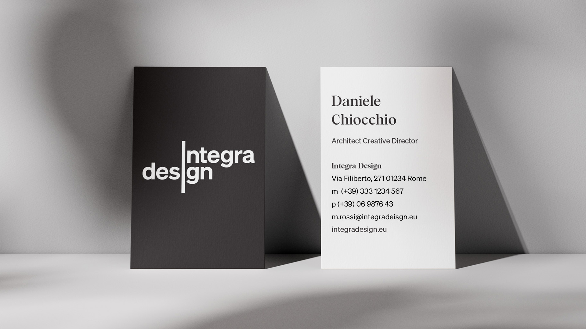 Integra Design Dynamic brand, Cappelli Identity Design