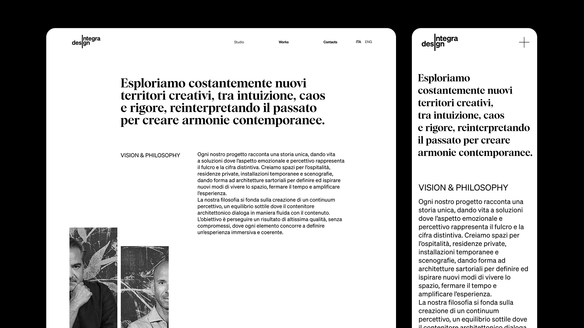 Integra Design Dynamic brand, Cappelli Identity Design