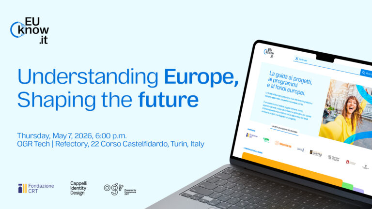 EUknow.it evento Fondazione CRT, Cappelli Identity Design in OGR Tech