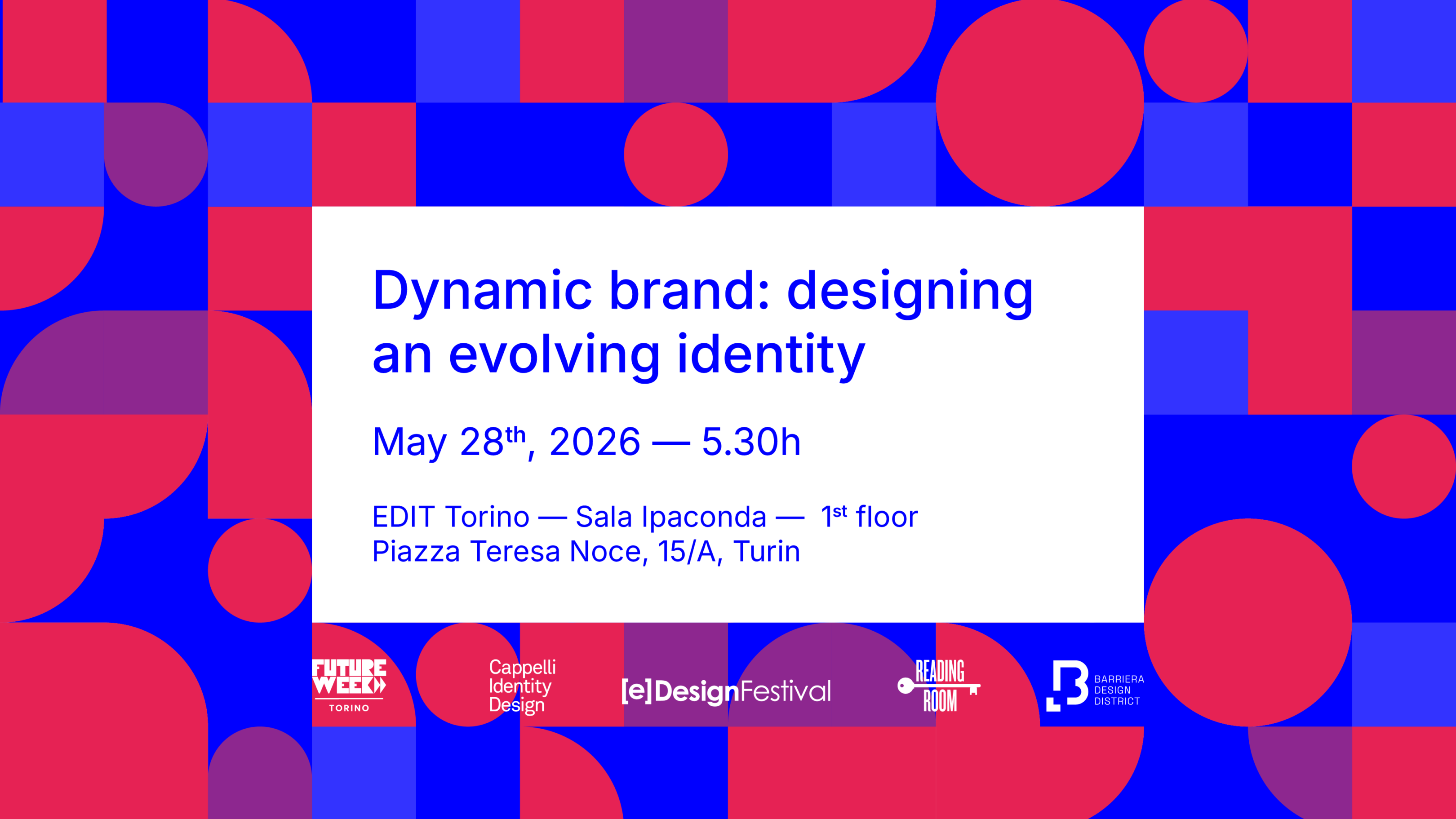 Future Week - Cappelli Identity design - eDesign Festival Treviso