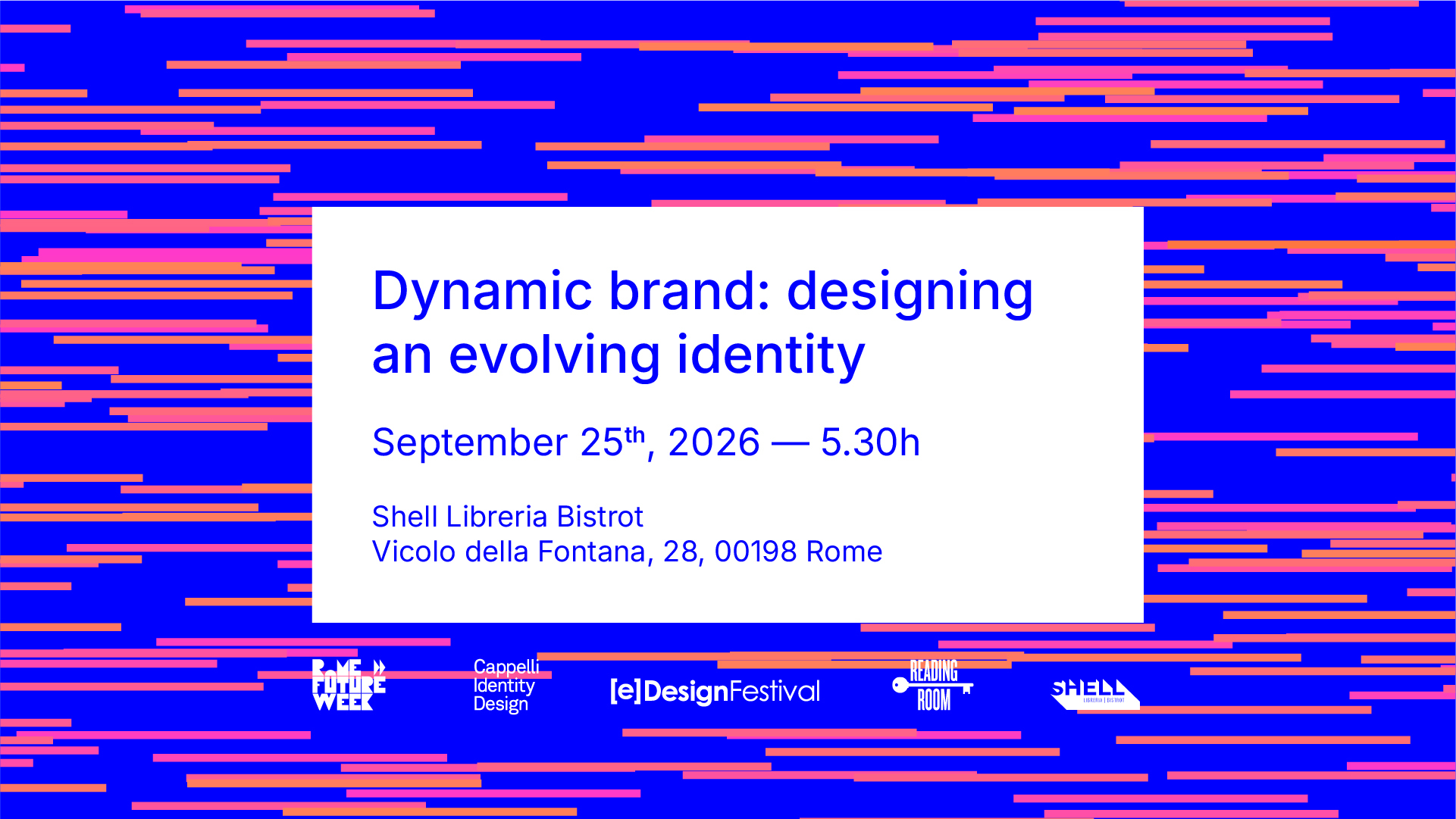 Rome Future Week 2026 Cappelli Identity Design