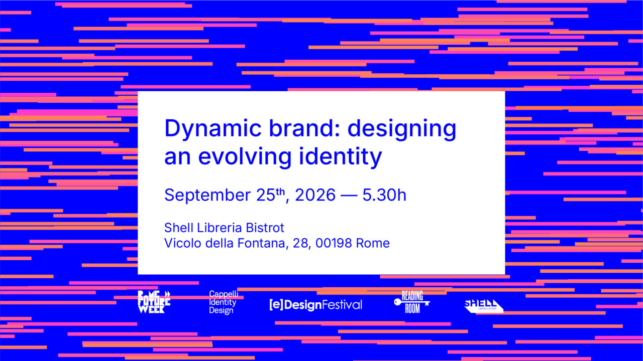 Rome Future Week 2026 Cappelli Identity Design